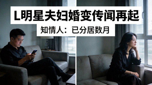 L明星夫妇婚变传闻再起，知情人透露已分居数月